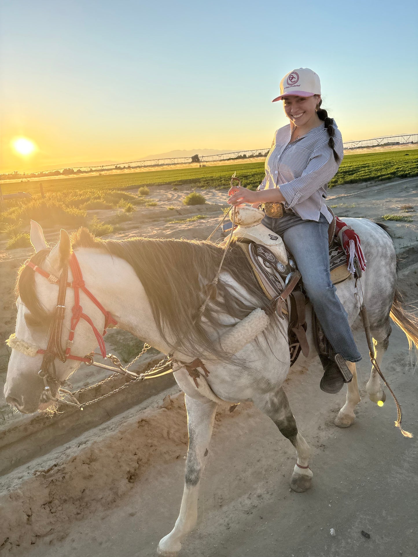 Pink Suede EC Prod. Hat